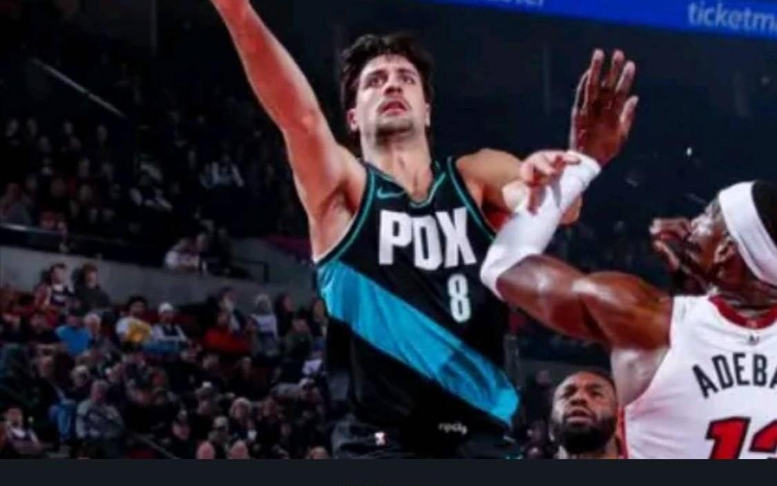 开拓者127110热火迎4连胜，杨瀚森未登场，阿夫迪亚20+7伤退