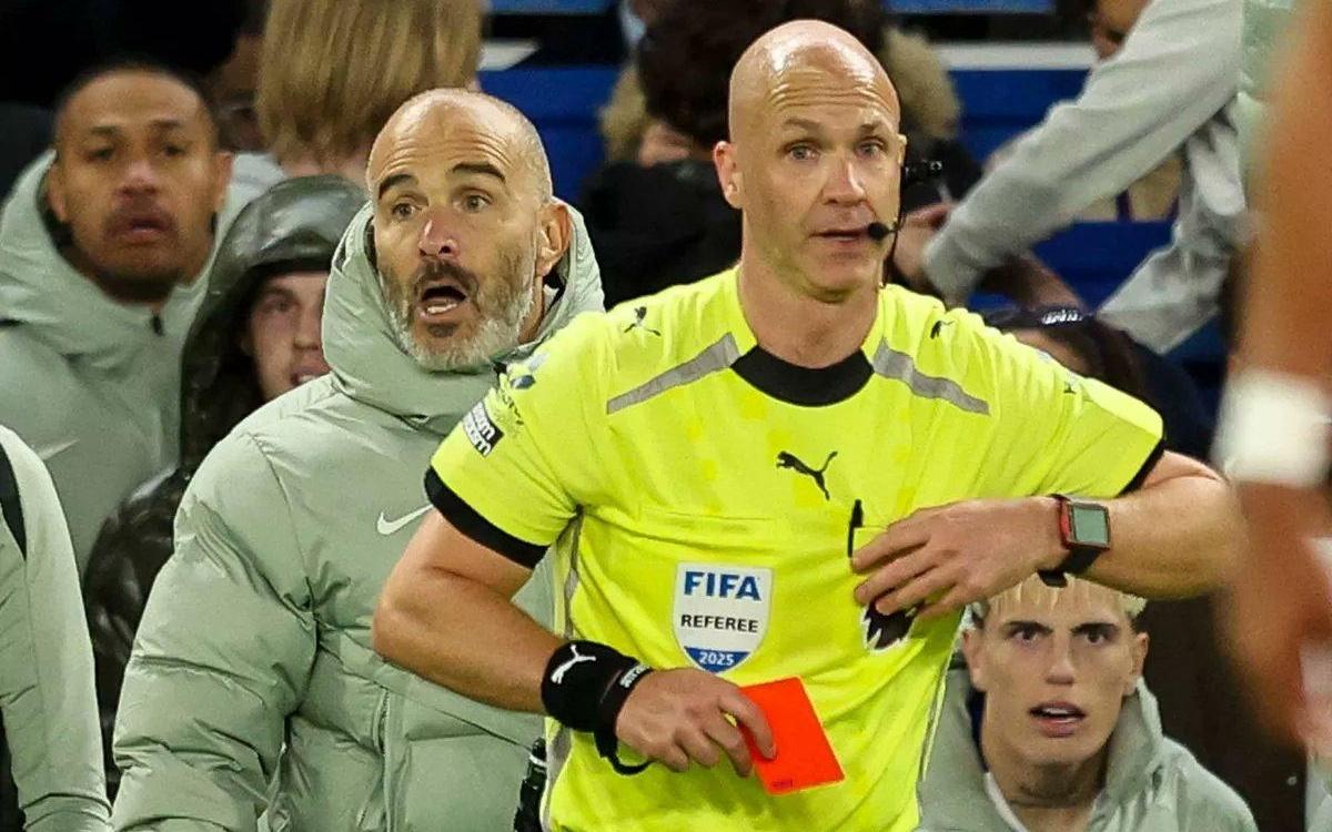 这有什么说法切尔西近6场比赛有5场得到红牌