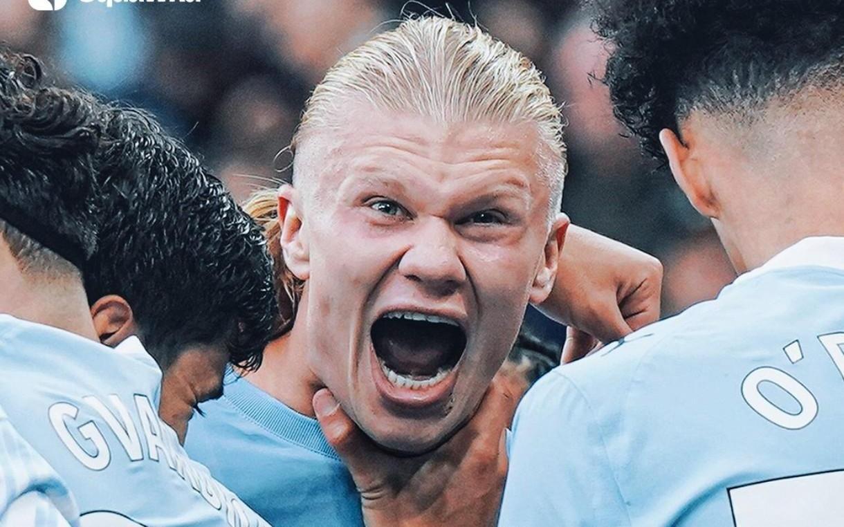 生涯21次在英超做客伦敦，哈兰德已经斩获20粒进球