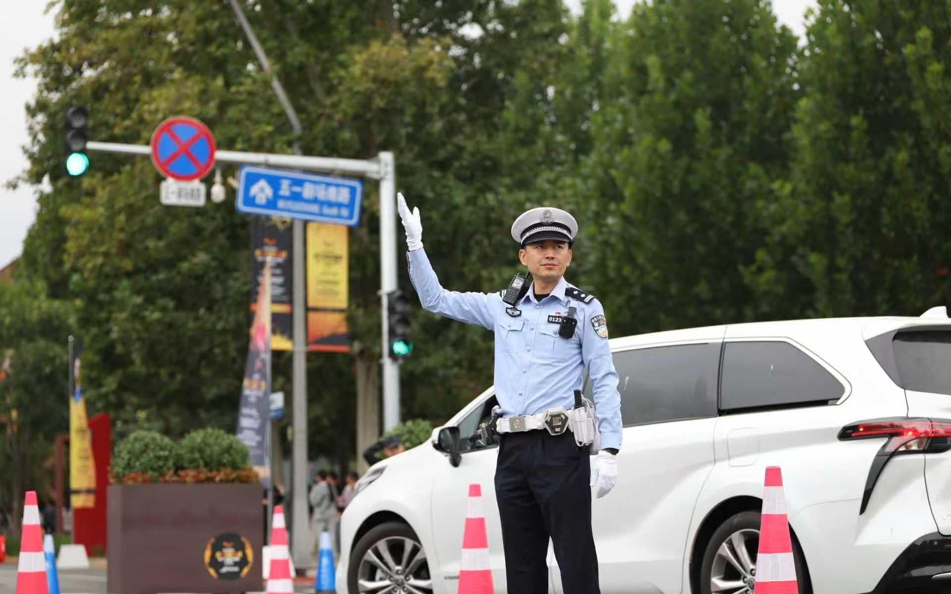 石景山公安护航WTT中国大满贯，保障