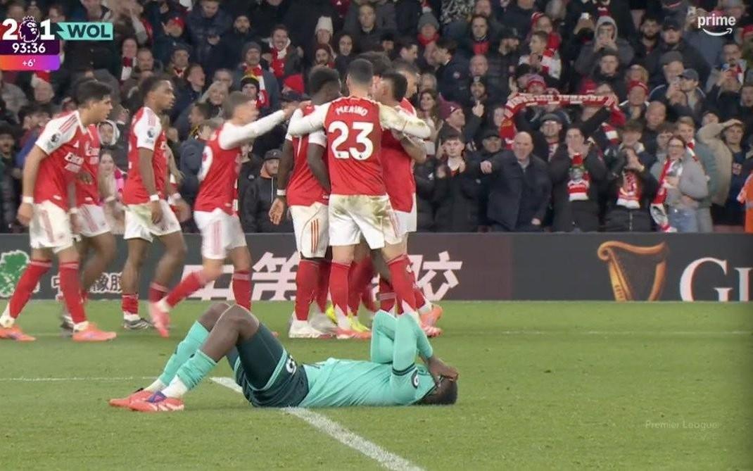 21险胜，阿森纳英超对阵狼队已取得9