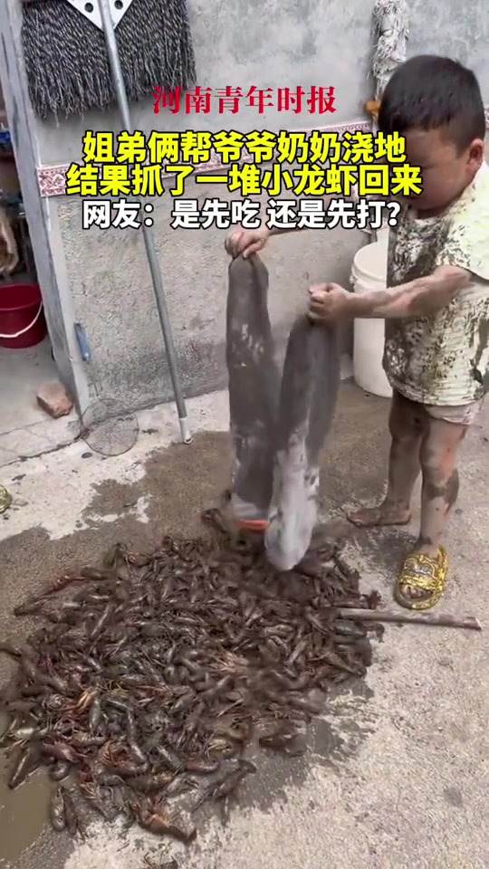 想起小时后摸泥鳅的快乐！
