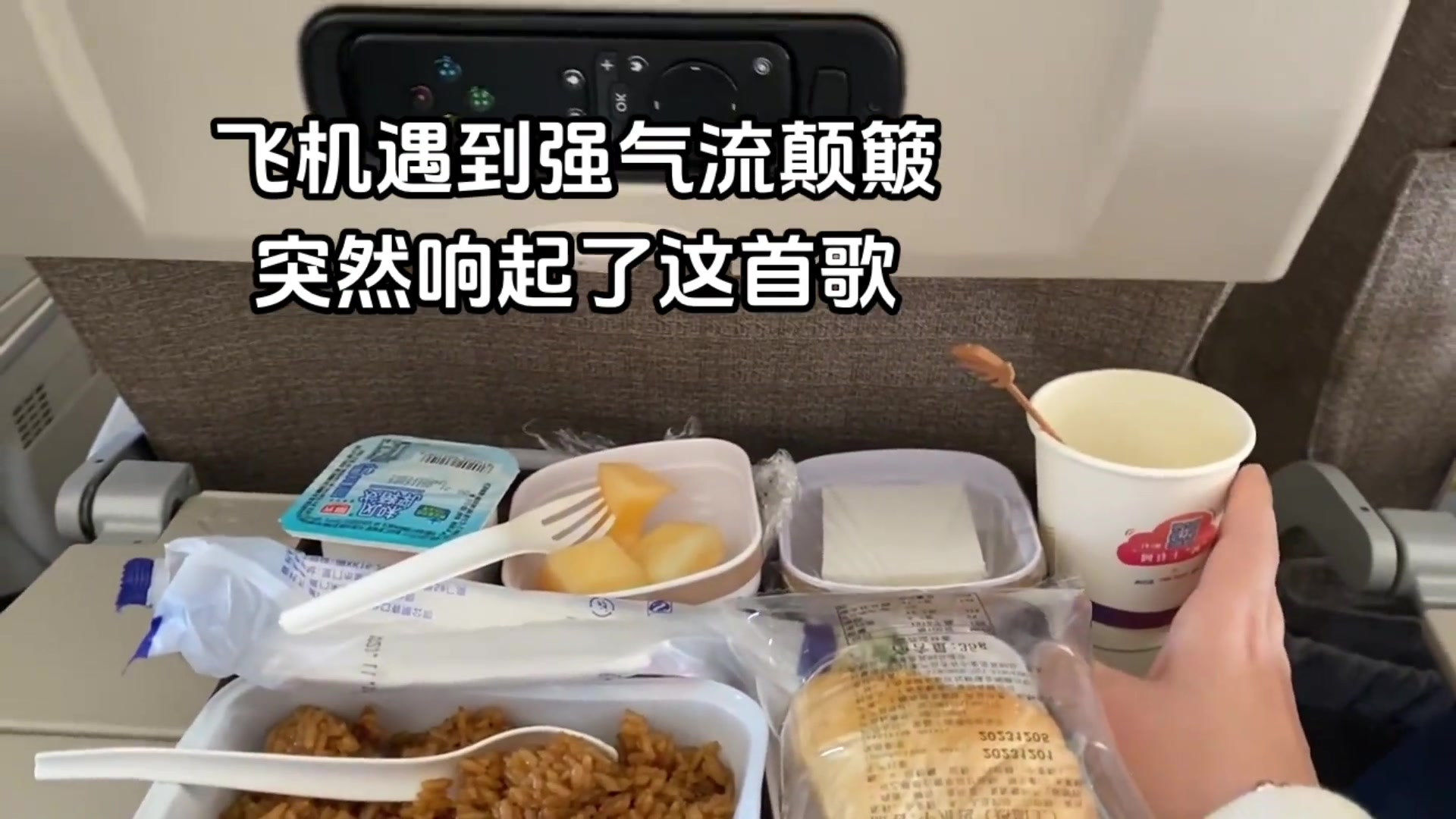 飞机颠簸时放起了see you again
