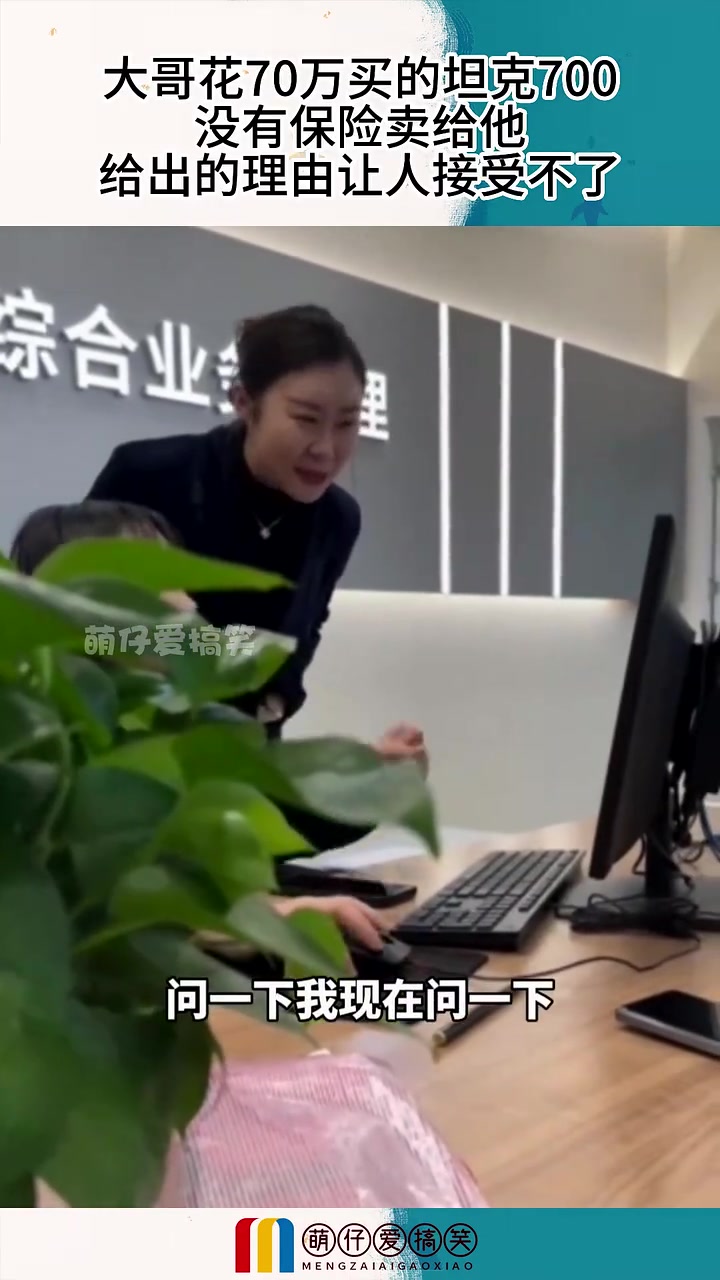 为啥坦克700不能出保险？！
