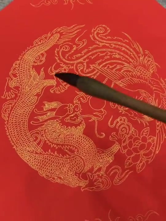 是不是加点洗洁精写福字就可以更丝滑
