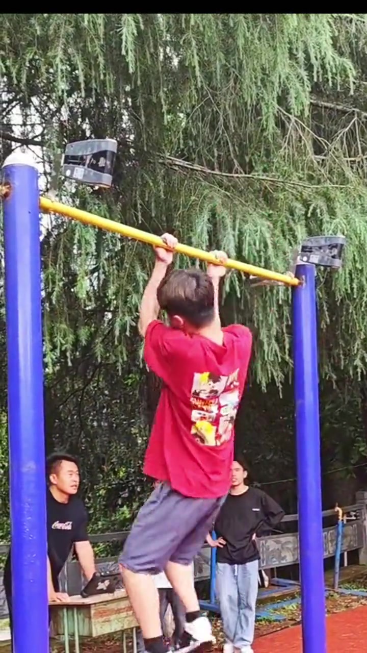 你这是引脖向上吧