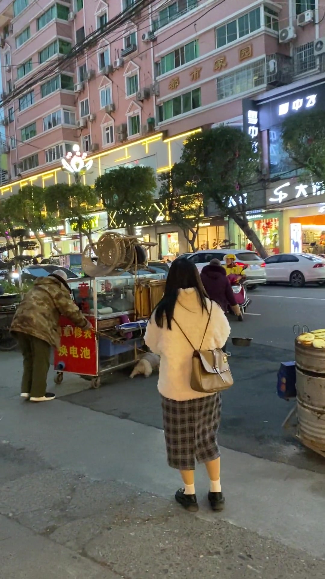 狗狗：我多拉一点，爷爷奶奶就少拉一点