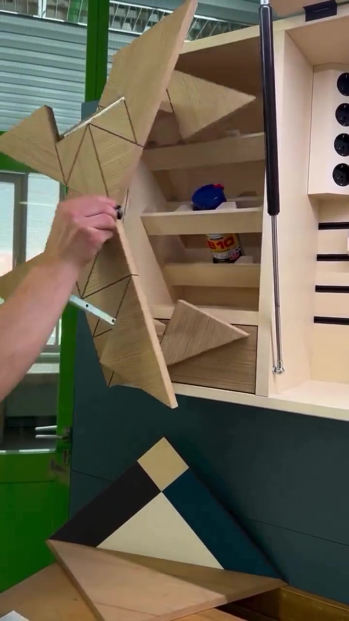 这种收纳柜看起来好精巧啊