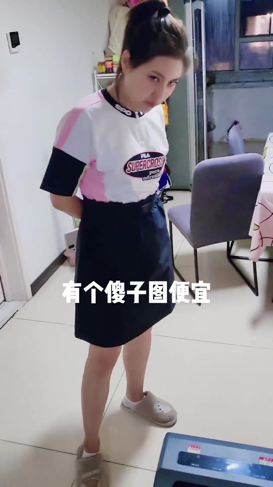 女朋友图便宜买个跑步机没把手的