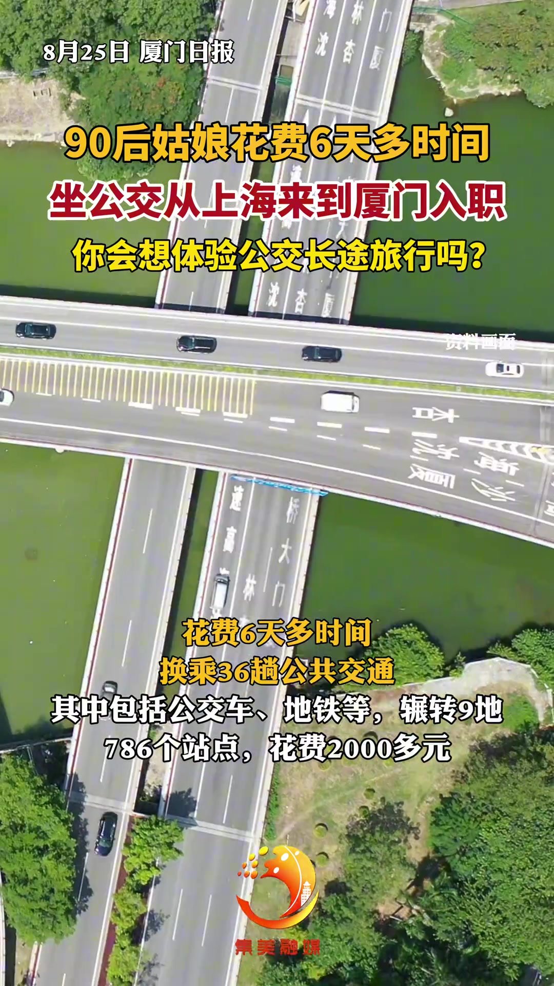 90后姑娘坐公交从上海来到厦门你会想体验公交长途旅行吗