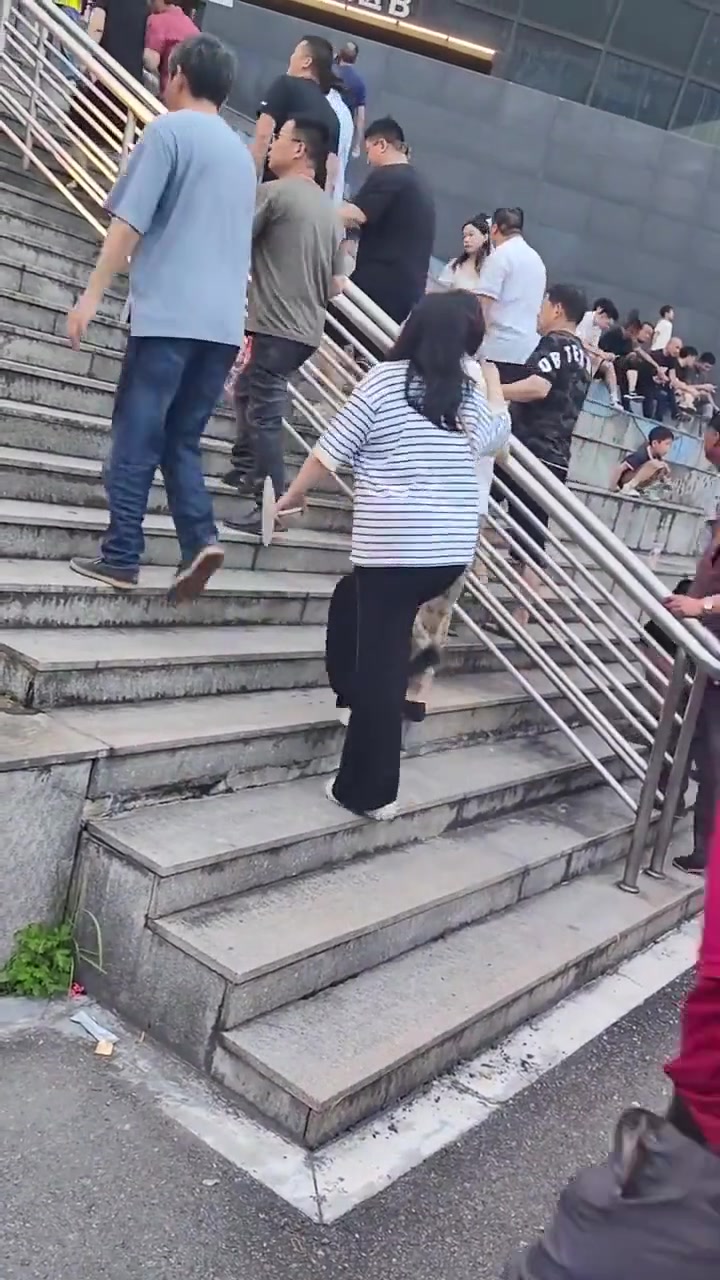 设计台阶的人是故意的吗突然高了一点点！