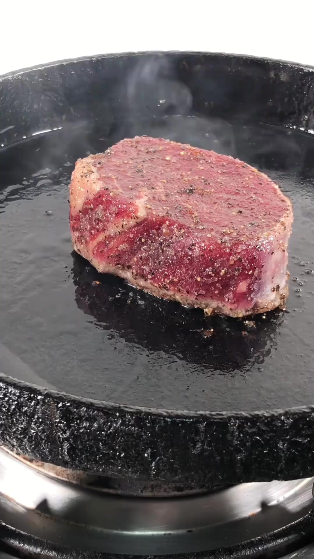 三分熟的厚切菲力牛排是什么样的