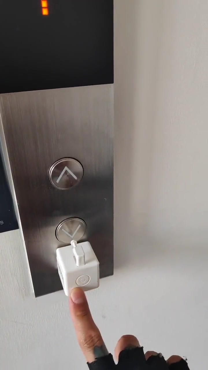 电梯按键装这玩意能起到什么作用吗