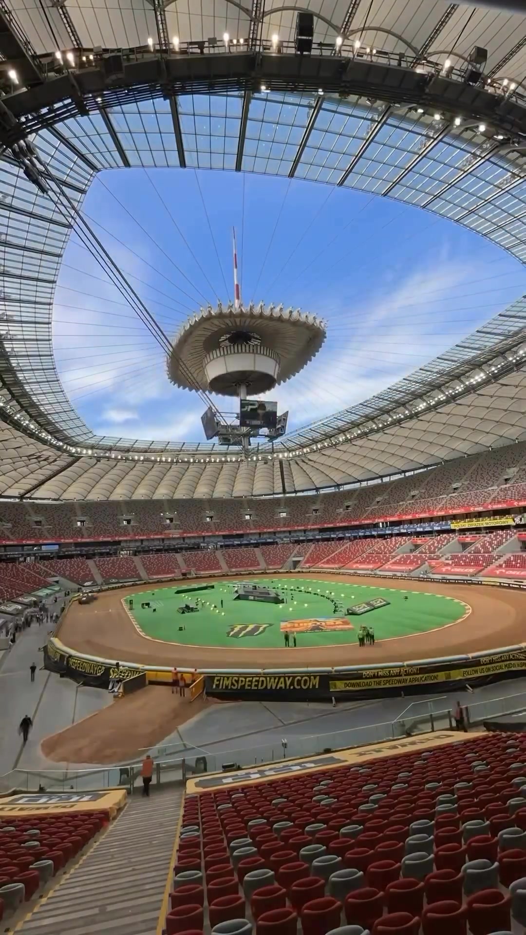 大型体育场馆屋顶收放方案