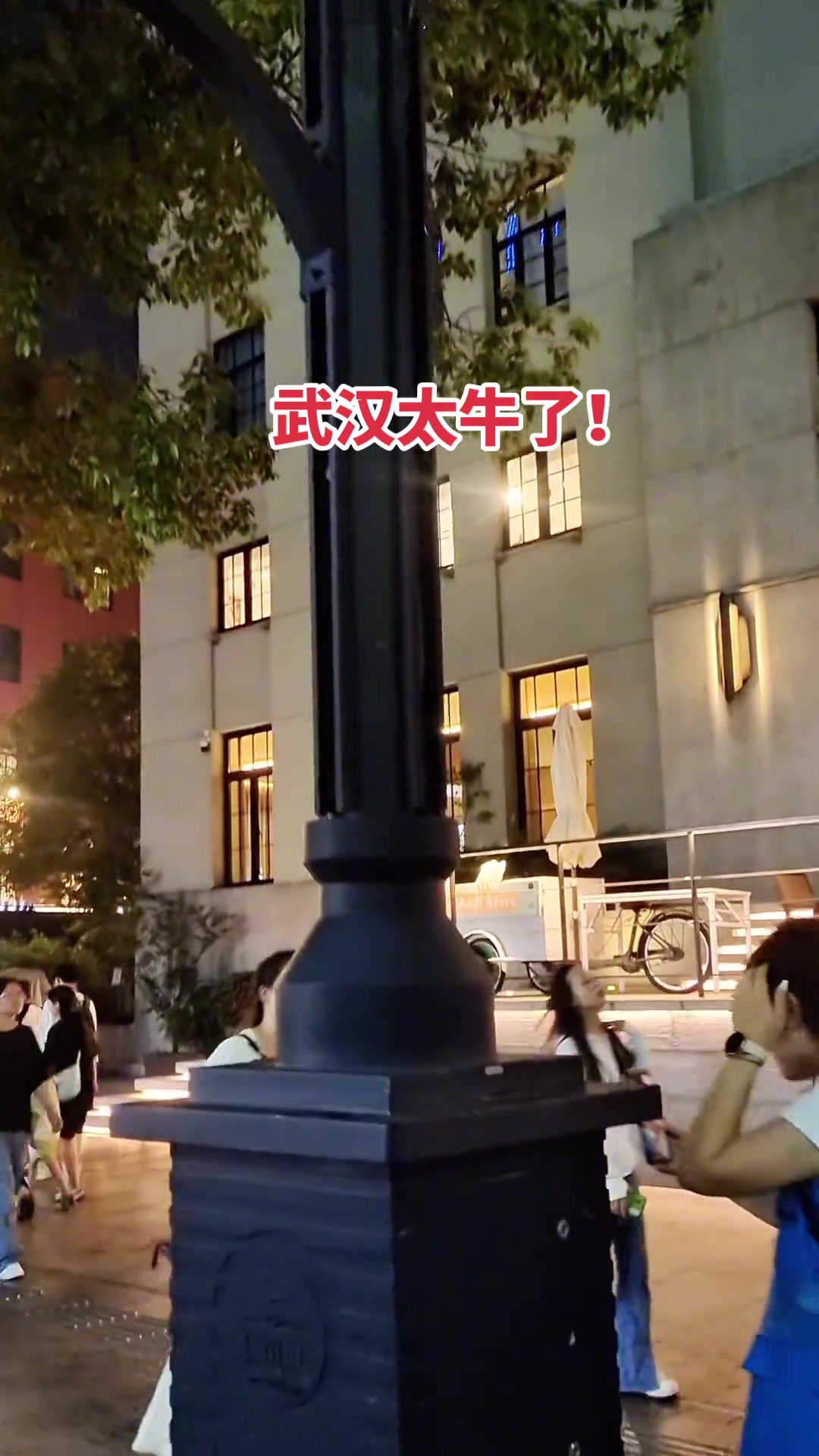 啊，也没人告诉我武汉的这个墩子有无线充电啊