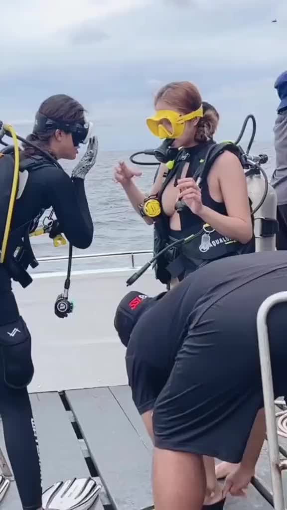 飞盘、骑行、现在到潜水了吗！