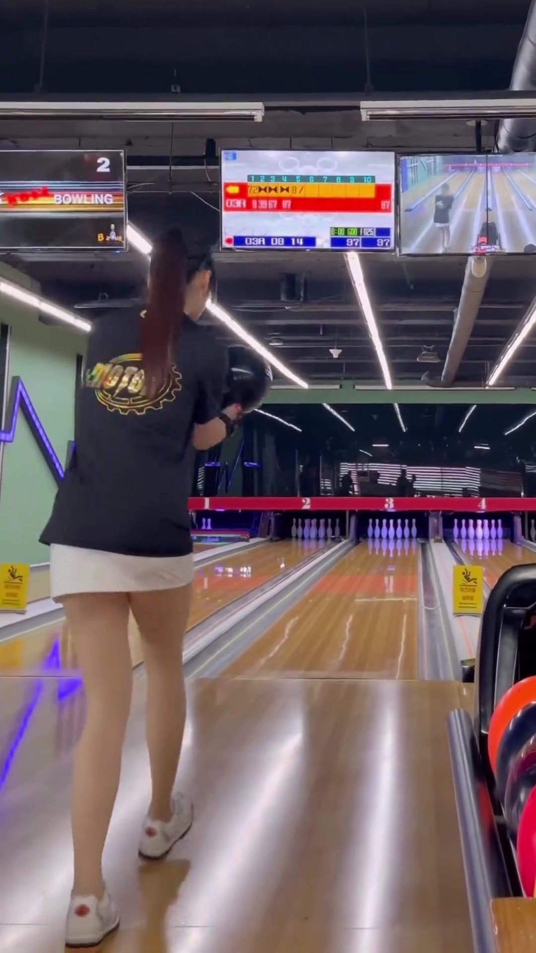 身材与硬实力并存的选手啊！