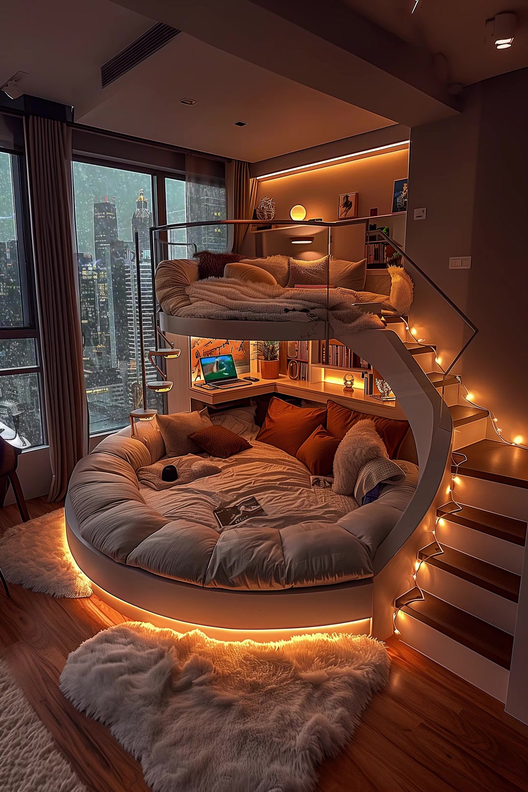 在这样的房子你愿意睡上铺还是下铺