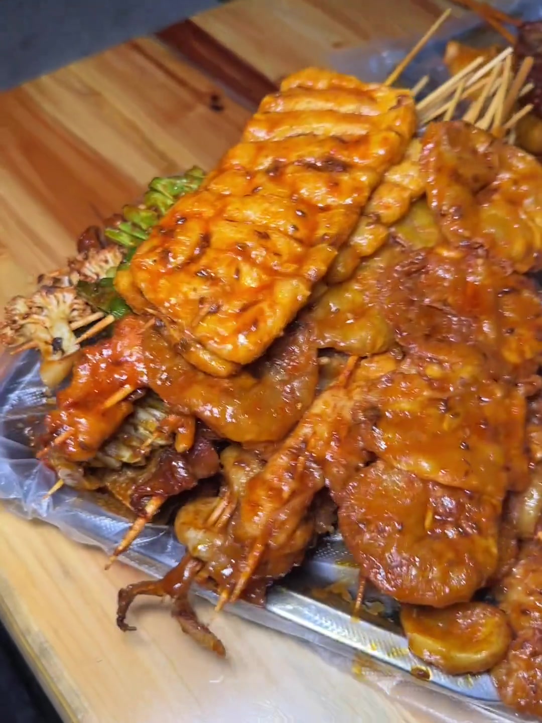 深夜了还是来点炸串吧不然睡不着