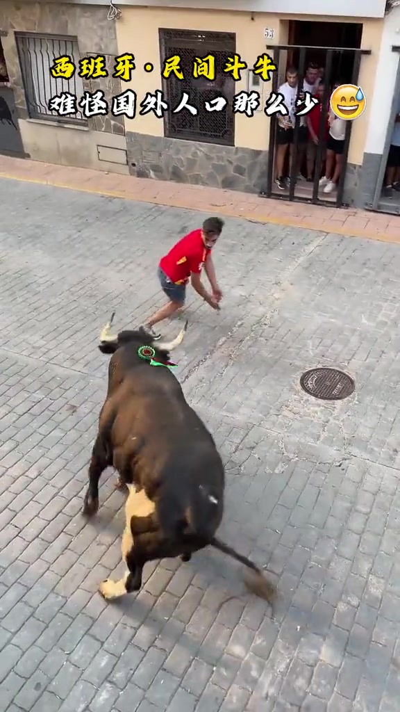 斗牛现场，难怪外国人口那么少！