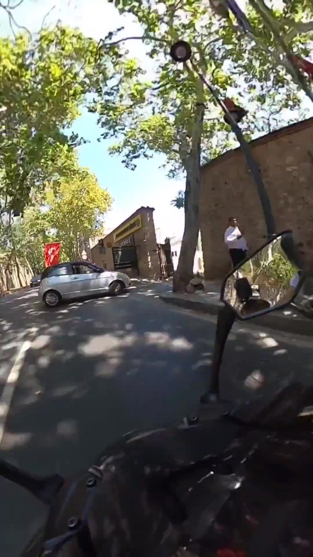 事实证明，喇叭刹不住车