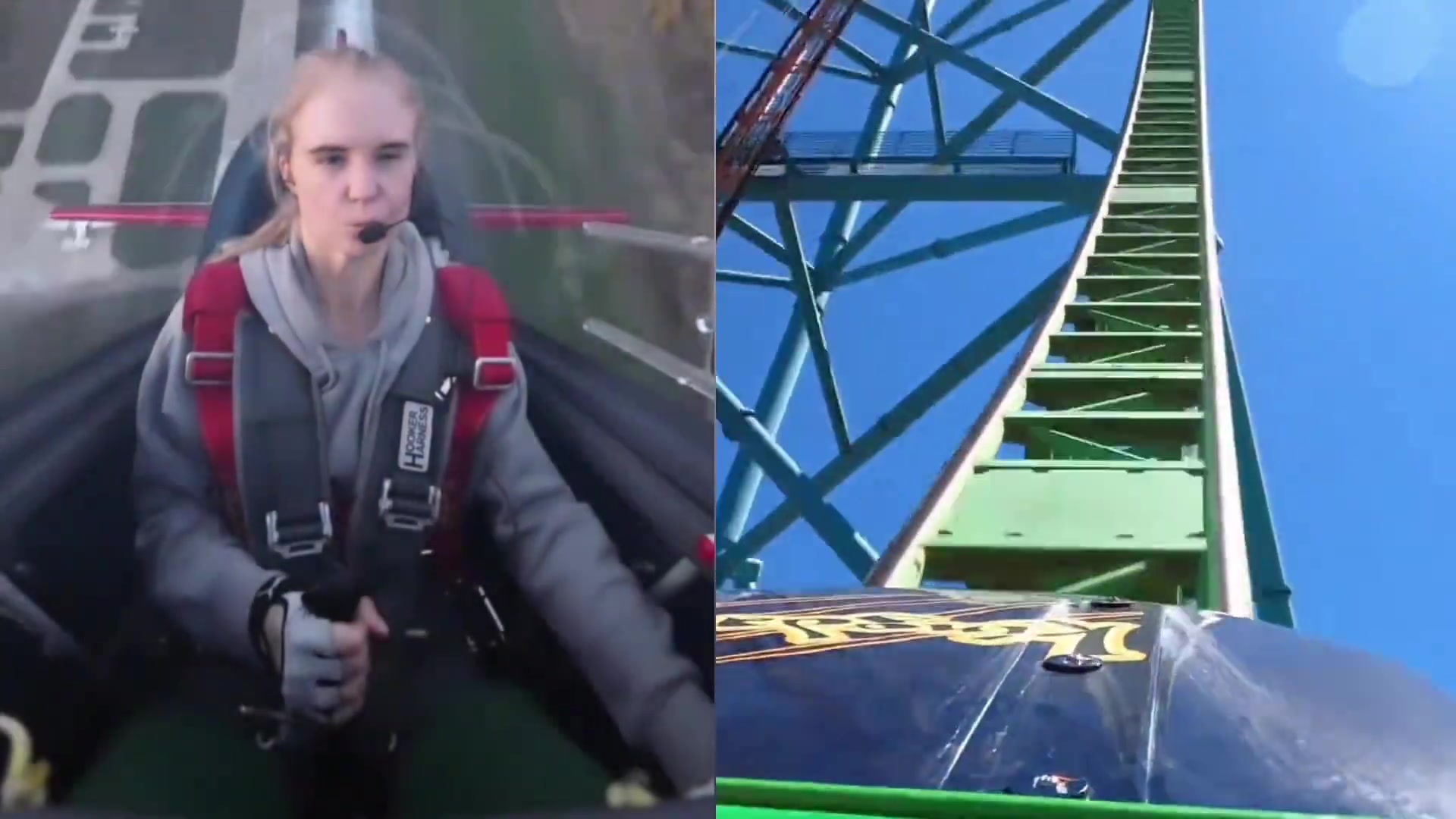 为啥飞行员不怕过山车一对比你就知道了