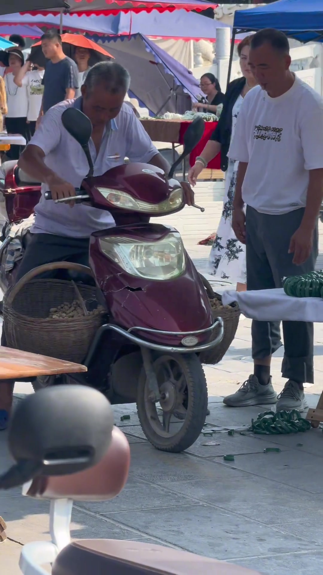 这要卖多少花生