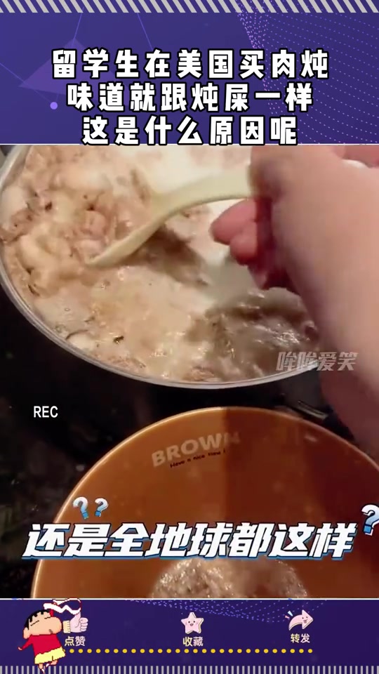 留学生在美国买肉炖，味道就跟炖屎一样，这是什么原因呢