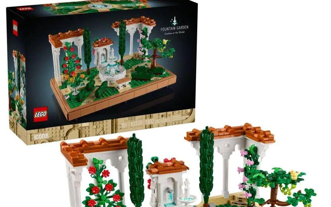 多款乐高新品文字情报分享：极速赛车世界花园系列29季抽抽乐