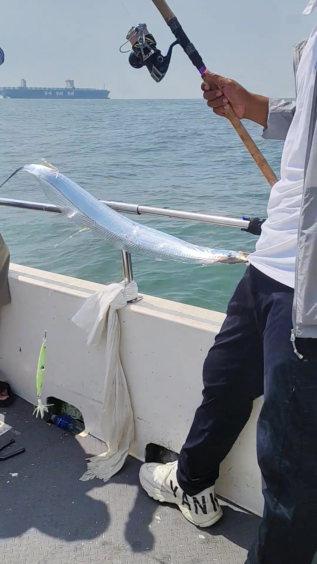 钓鱼的乐趣在于什么情况都可能发生...