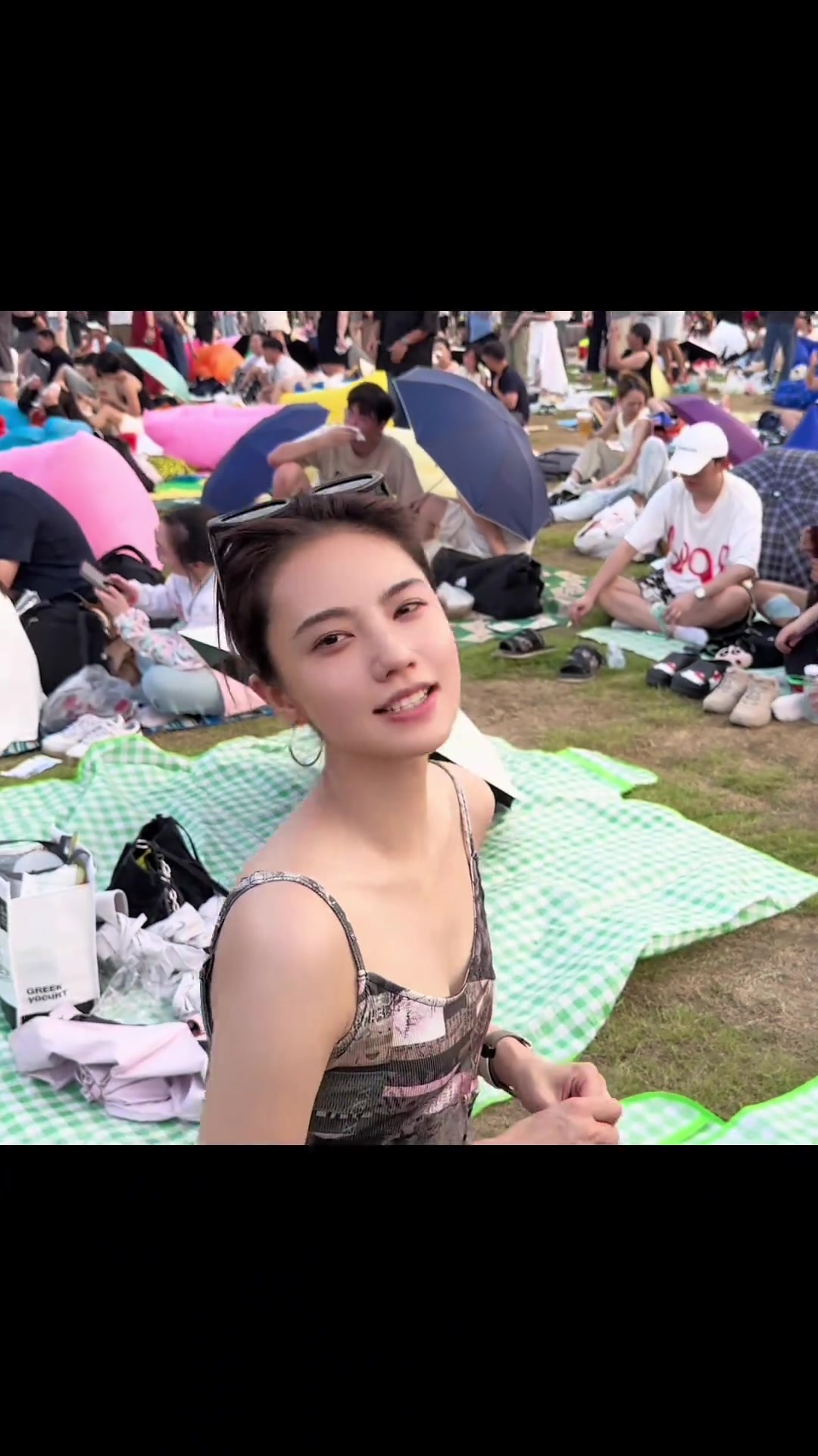 还有这等女神这就是很多男生去音乐节的目的吧