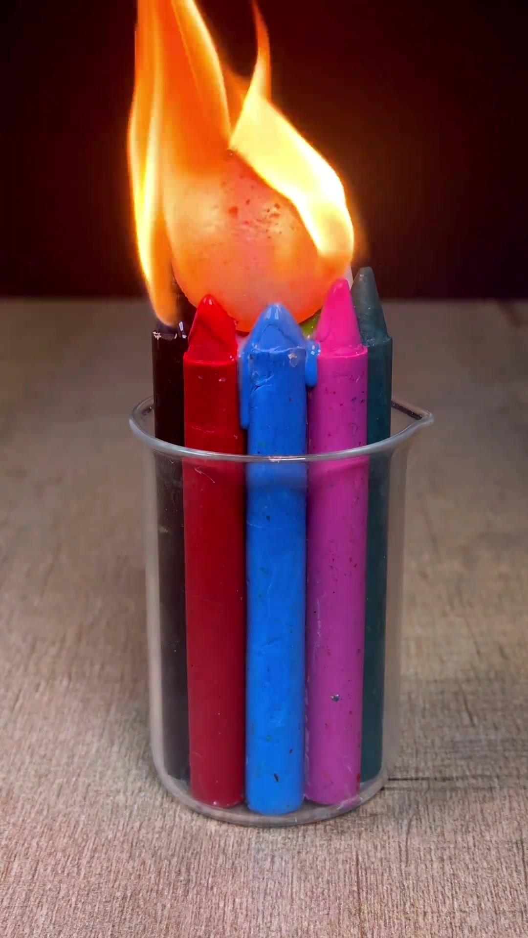 烧红的铁球vs蜡笔