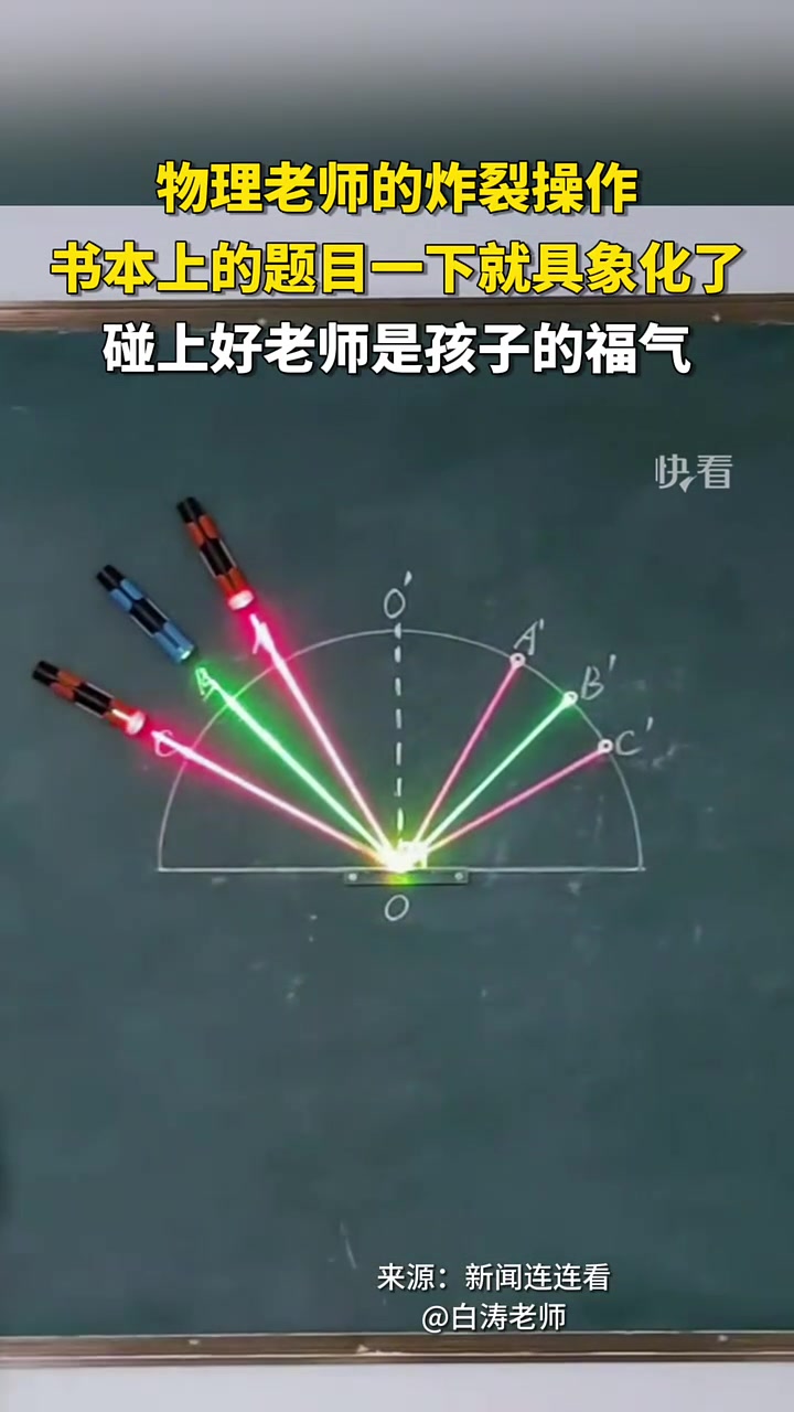 以前我的物理老师：你们想象一下