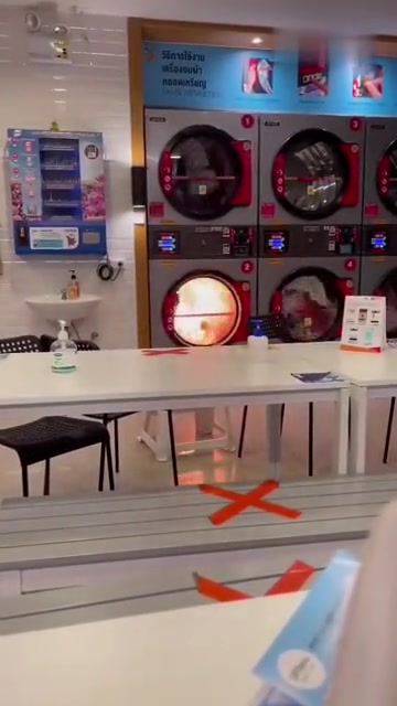 吓死人！这应该是烘干机着火了吧