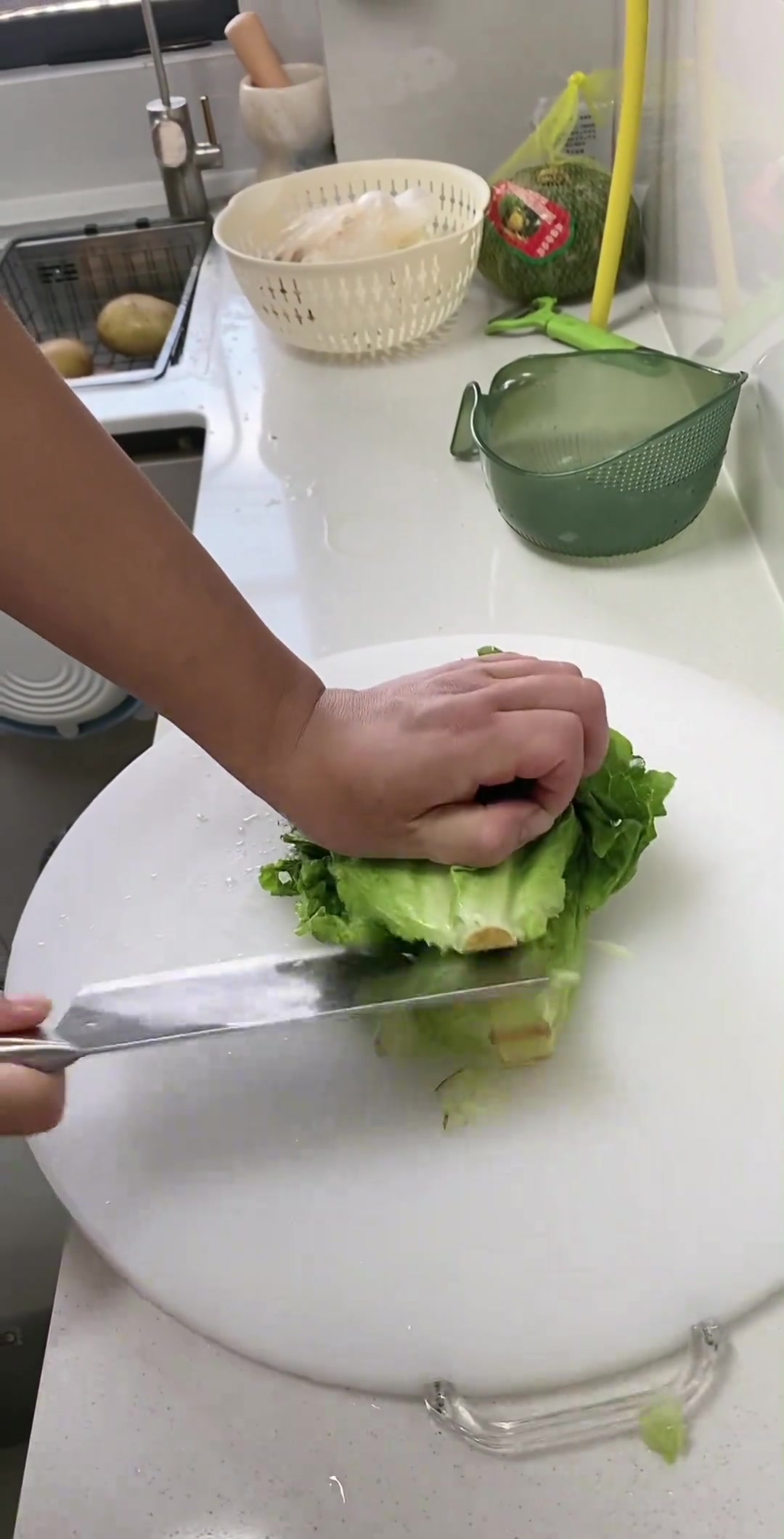 迪拜刀法这样切生菜的你见过么