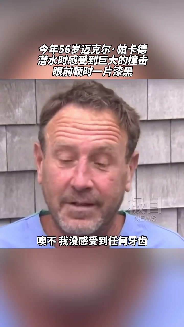 潜水员惊险上演“鲸口逃生”！！