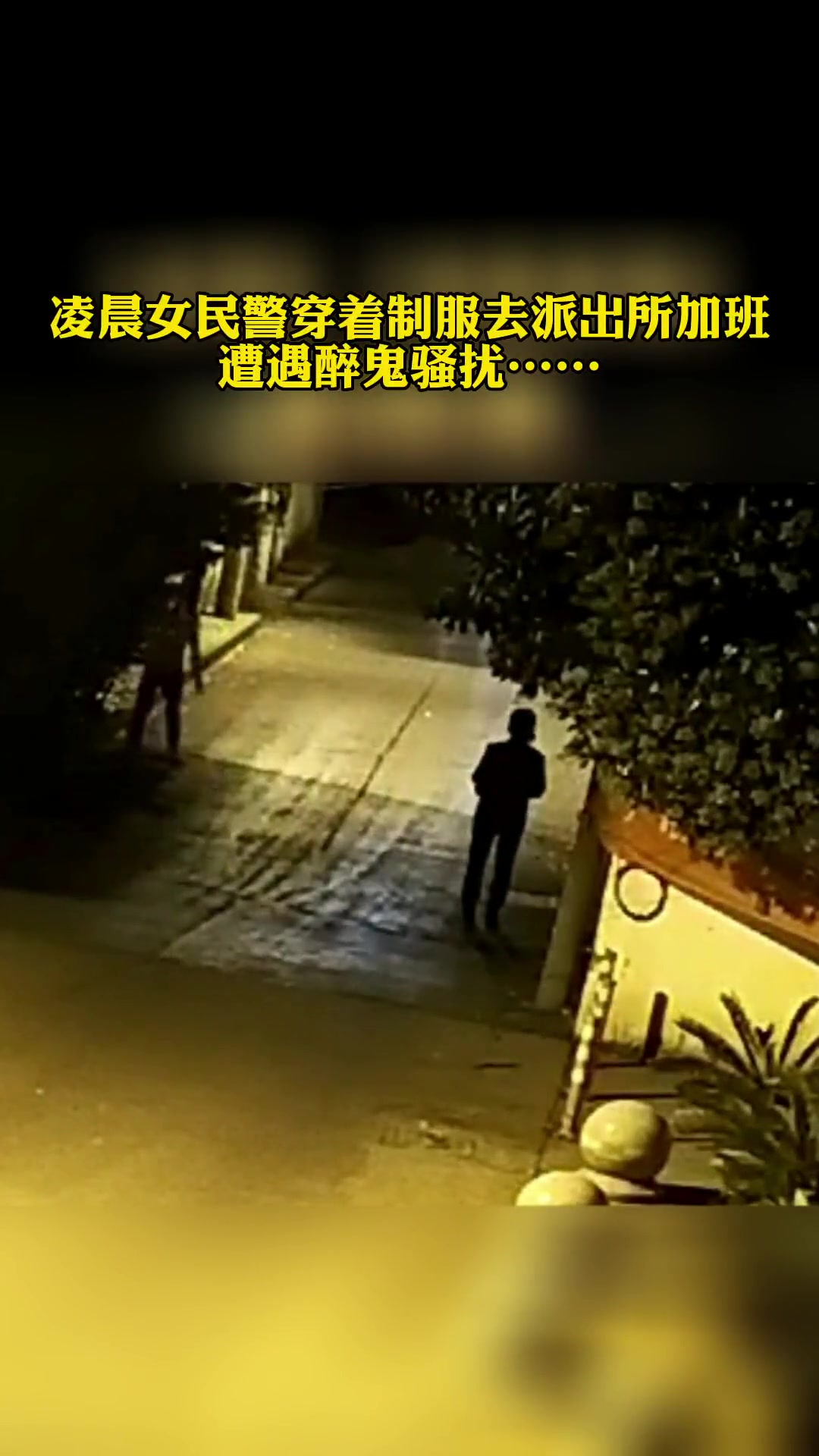 凌晨女民警穿警服去派出所加班，遭遇醉鬼骚扰，结果直接被拿下！