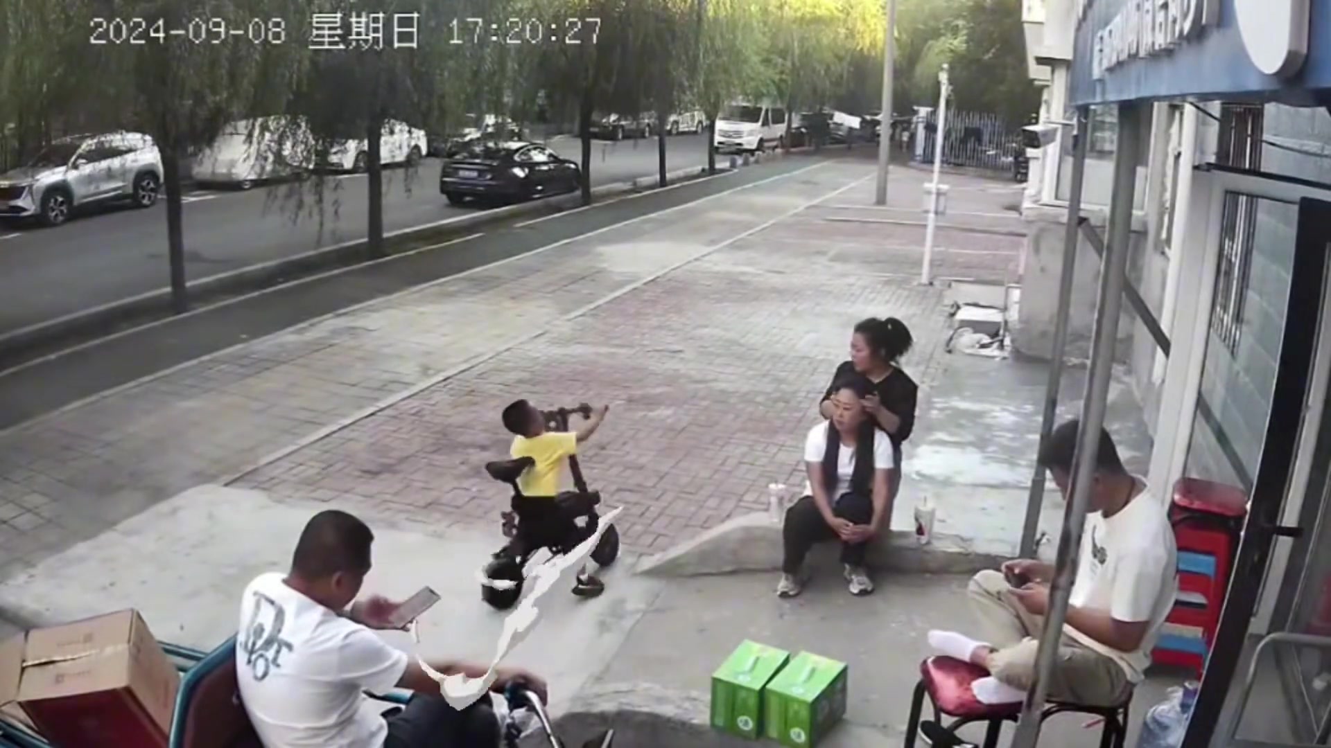 这应该是妈妈跑的最快的一次吧