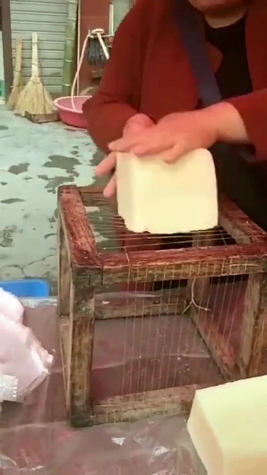 老技术！趁豆腐一个不注意，把它切成188块！！