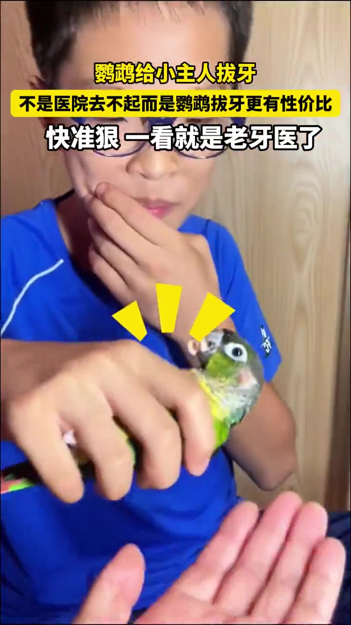快准狠，一看就是老牙医了！！