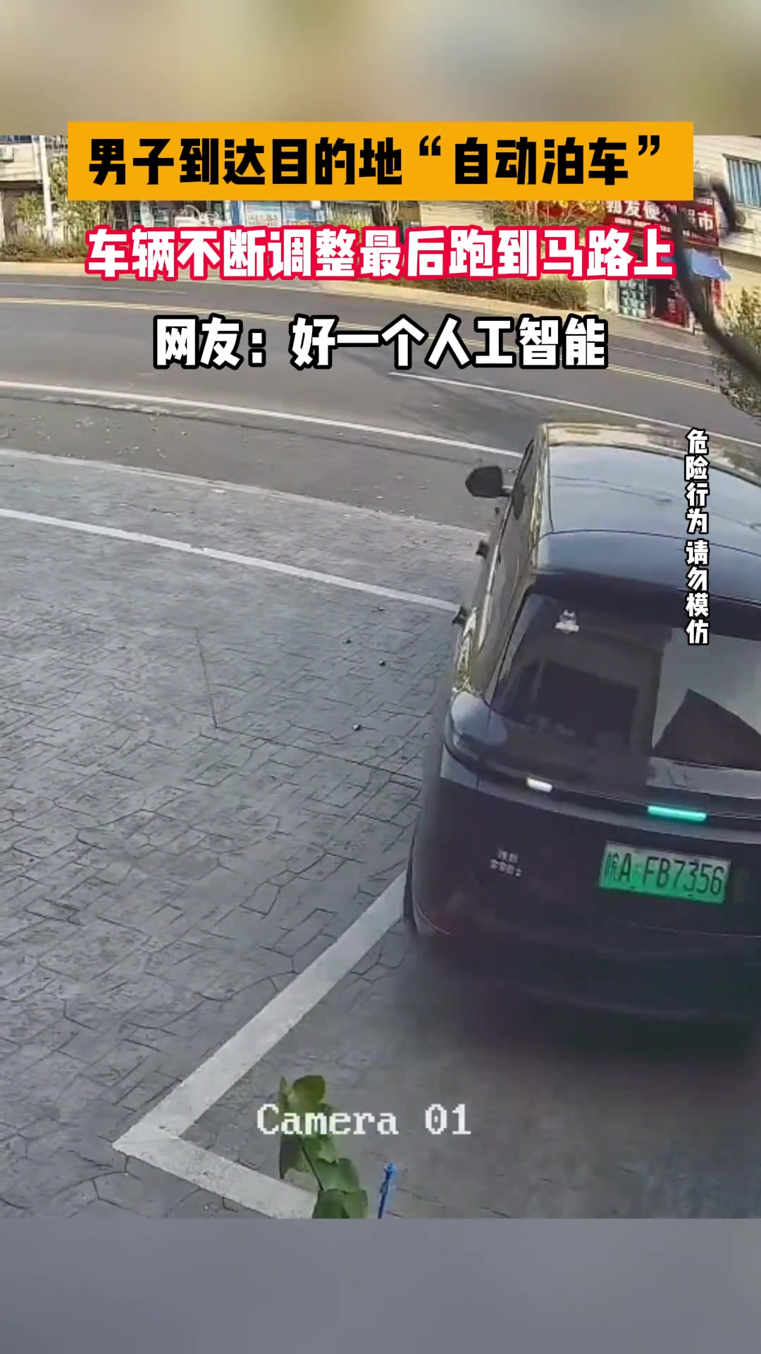 这自动泊车技术还不如我家那女司机媳妇！！