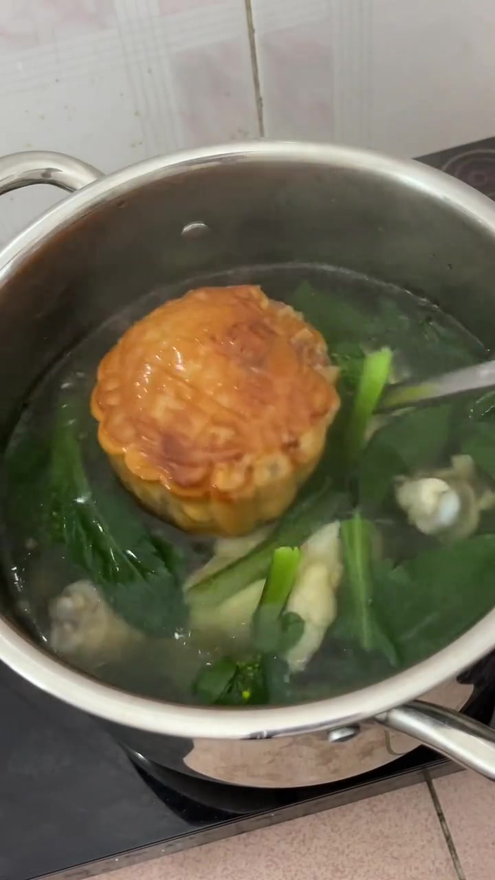 月饼打汤你这是什么黑暗料理