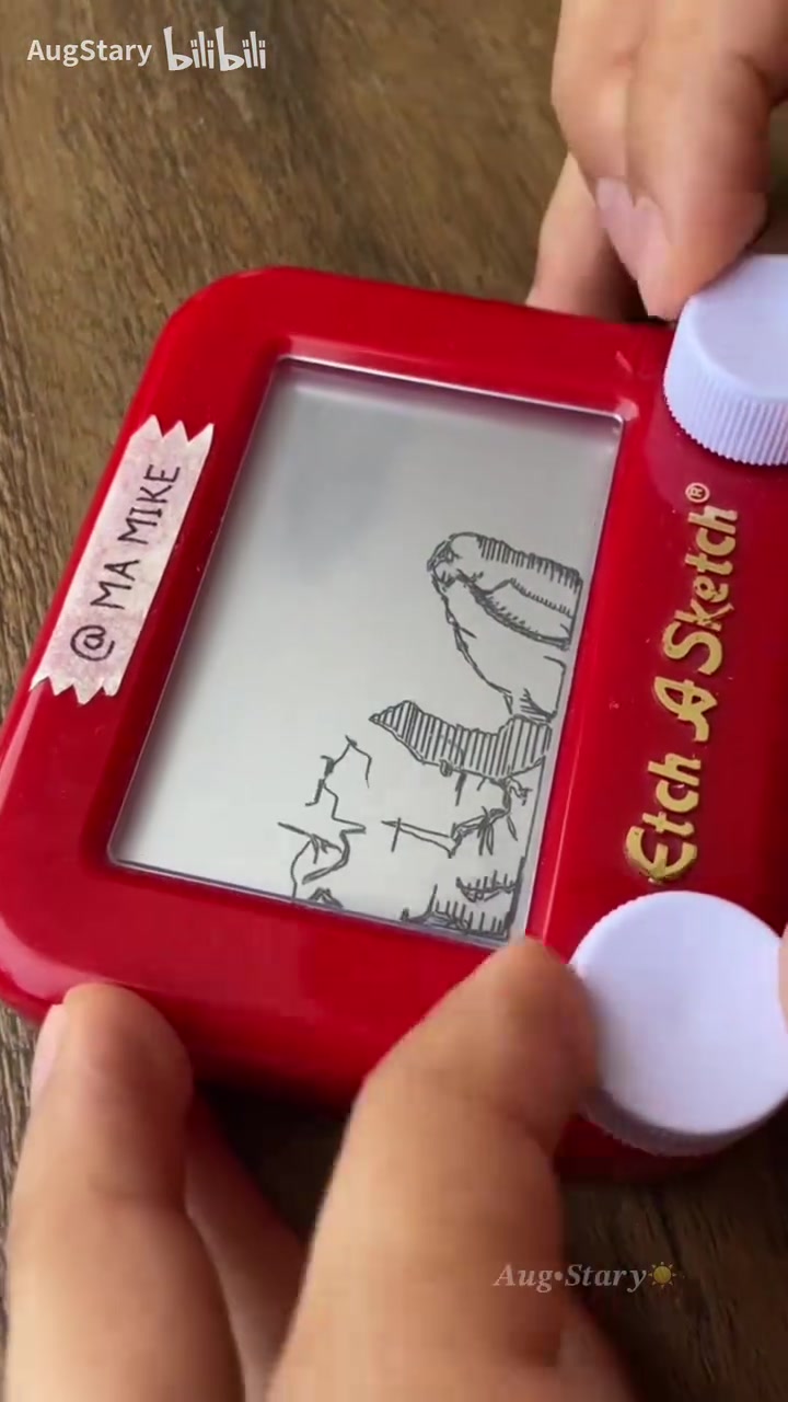 你知道蚀刻素描板的正常玩法吗！！