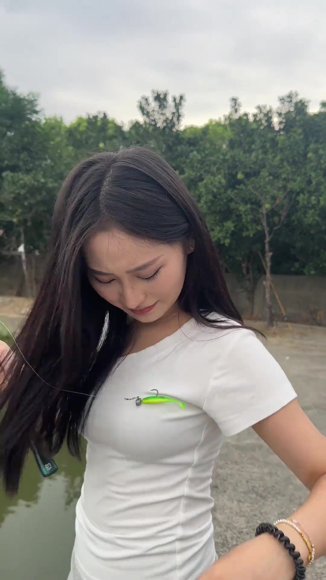 叫老婆不要玩！非要玩这个路亚...
