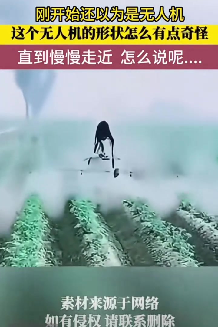 刚开始还以为是无人机呢！