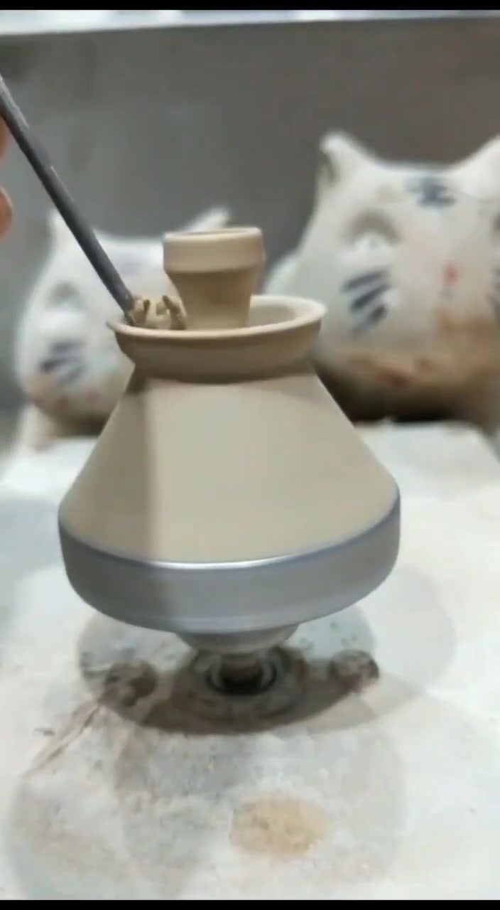 迷你陶罐的制作过程！有点好玩！！