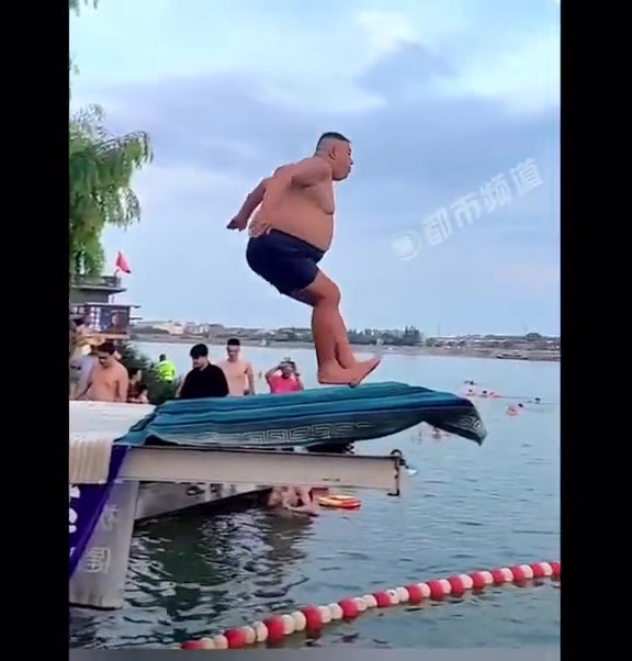 没有水花全是浪啊