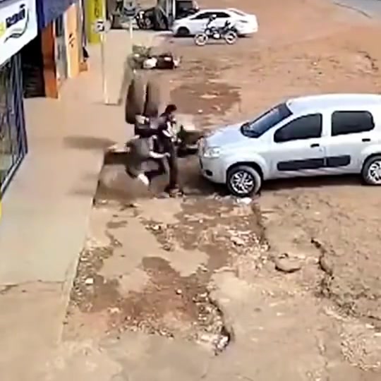 哈哈哈为什么不跑进屋里