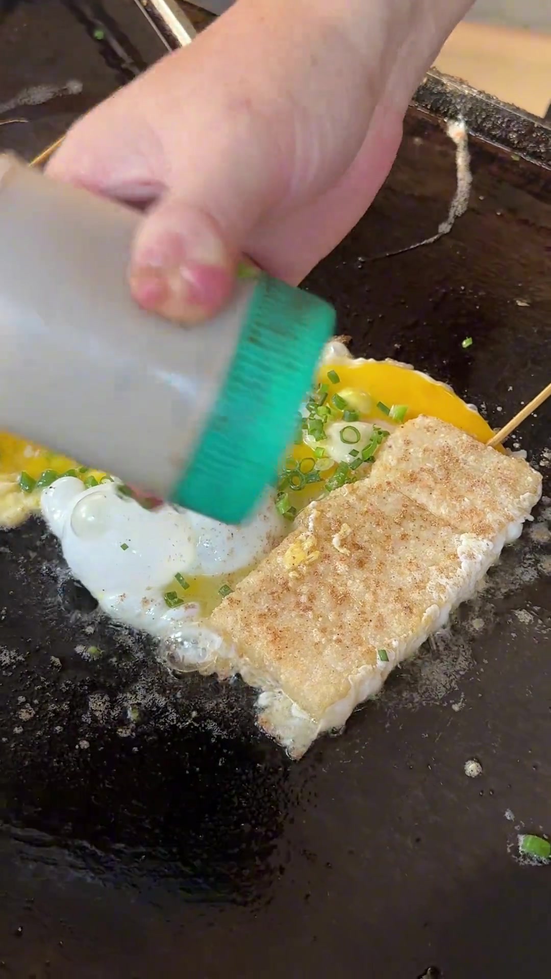 台州美食之“蛋包糕”，看着还是很有食欲