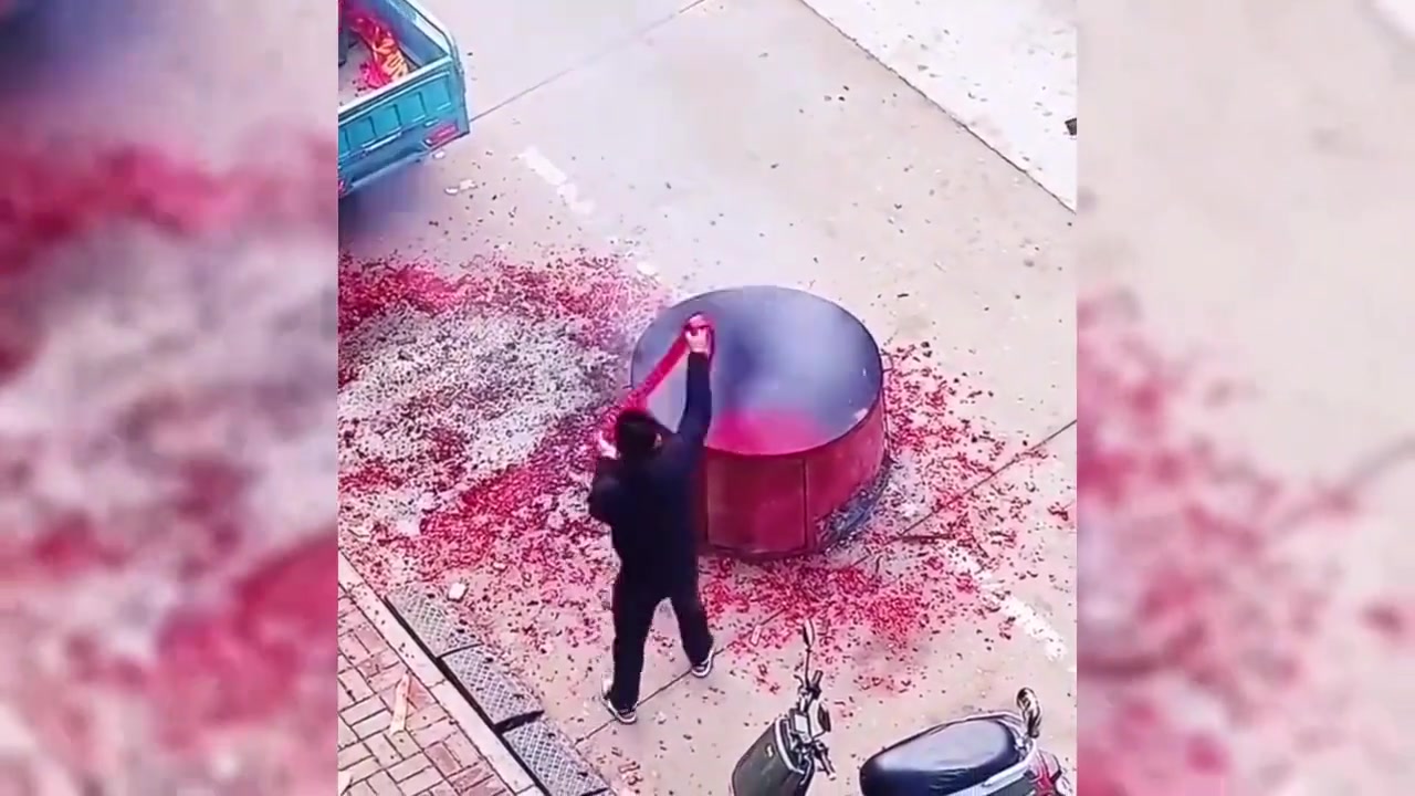 你赞同这样的放鞭炮方式吗